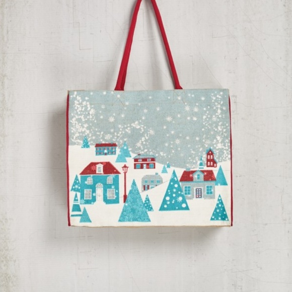 Mona B Handbags - NEW WITH TAGS big MONA B Wonderland burlap tote Mona B Handbags - NEW WITH TAGS big MONA B Wonderland burlap tote